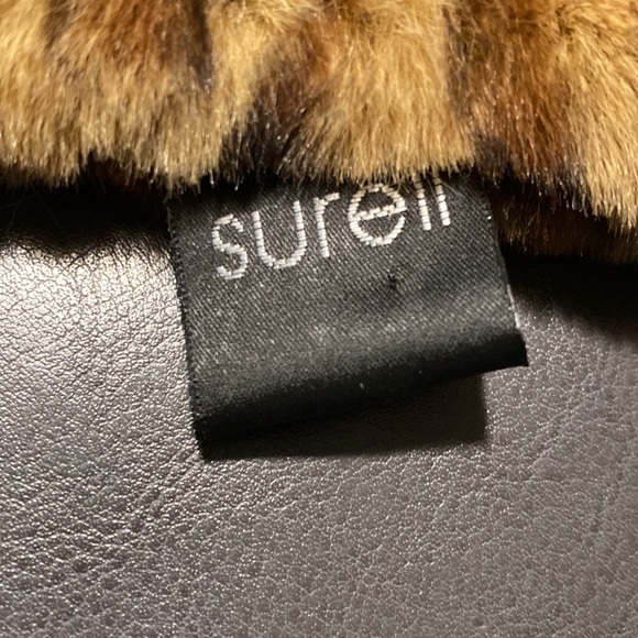 Surell Leopard print pull through scarf - Picture 7 of 10